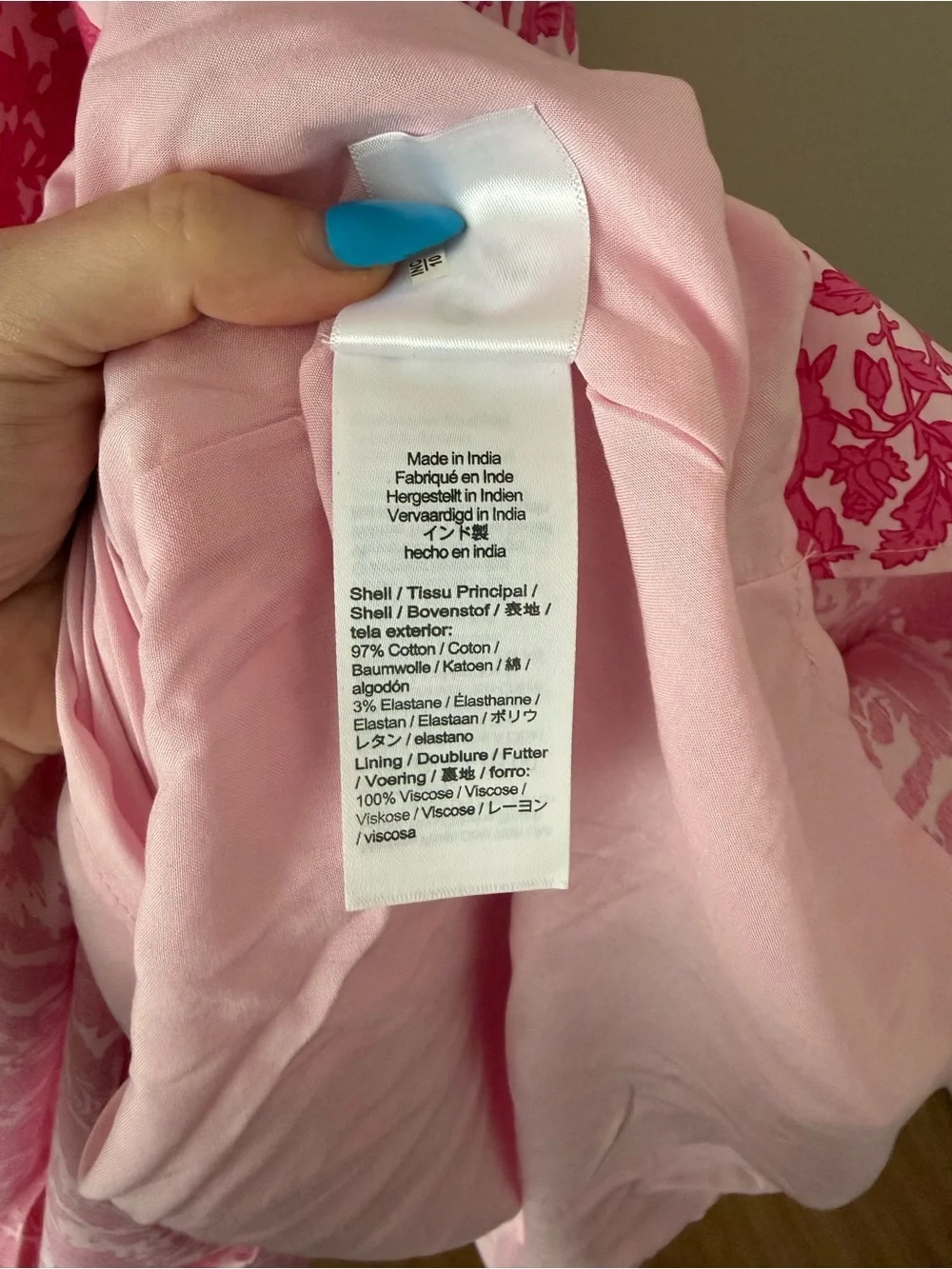 NWT - J. Crew - A-line Cotton Poplin Midi Dress in Rosebud Floral Cupcakes Blush